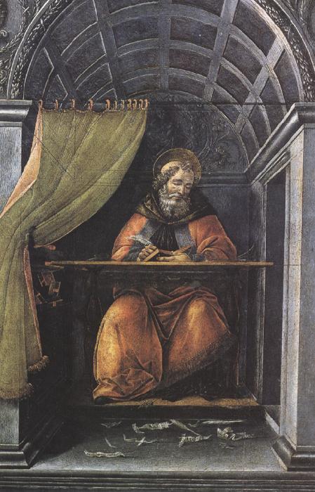 Sandro Botticelli St Augustine in his Study (mk36) oil painting picture